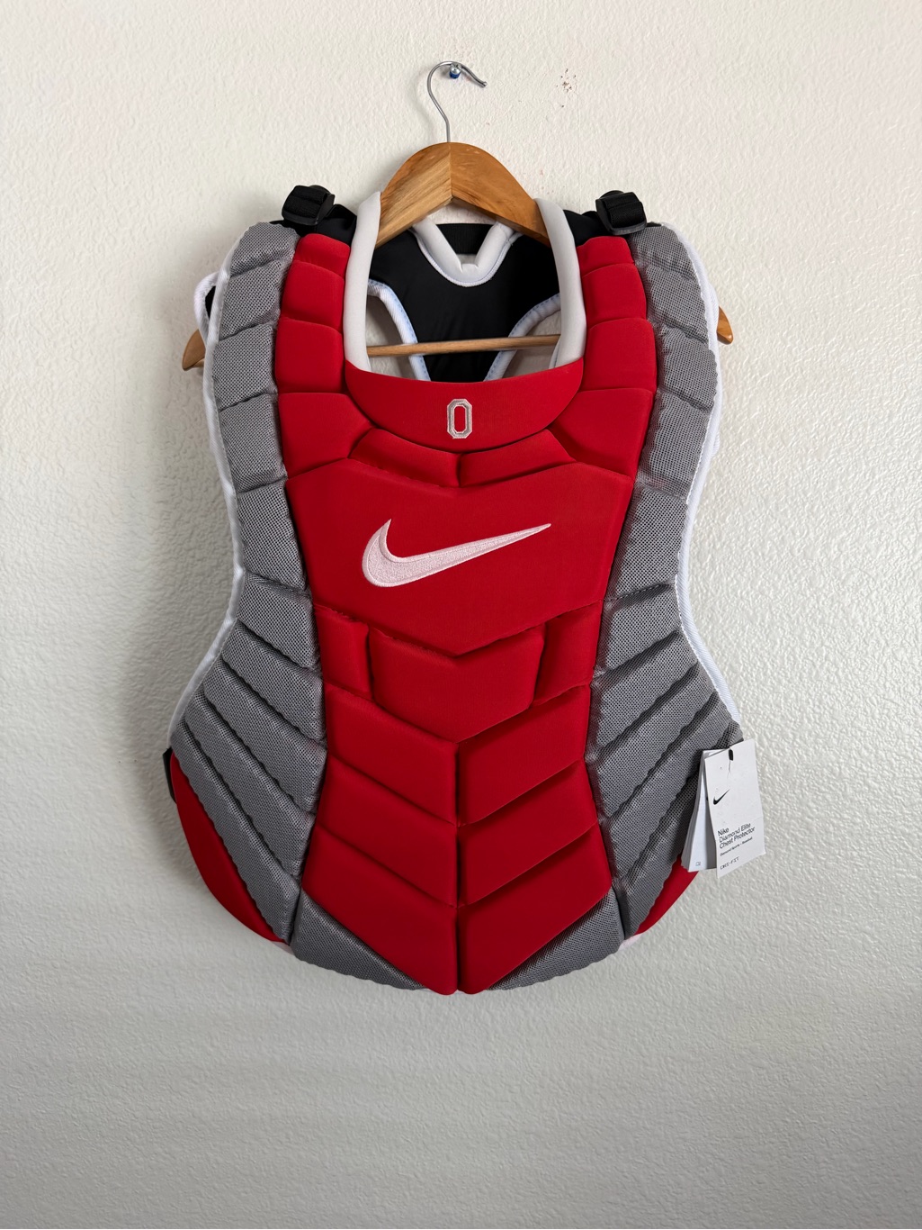 Nike Diamond Elite Ohio State Pe Baseball Catchers Chest Protector Men Size 17"